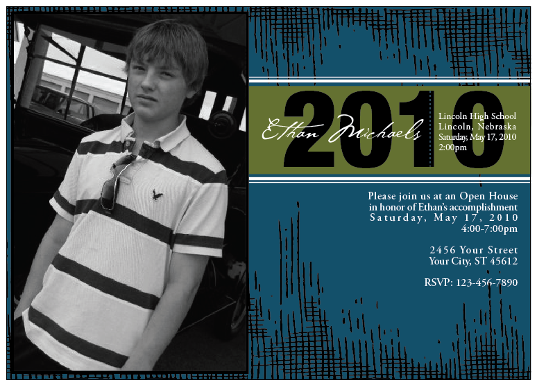 Graduation Reception Invitations