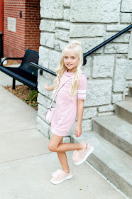 blush dress shoes little girl hair blonde fashion trends outfit idea