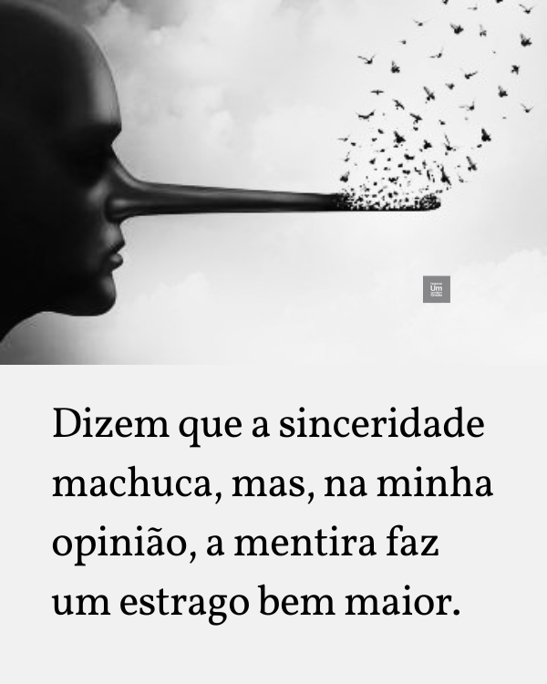 frases sinceras sobre a vida