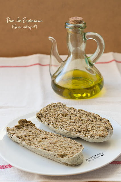 Spinach Bread Semi-Integral / Eva en Pruebas