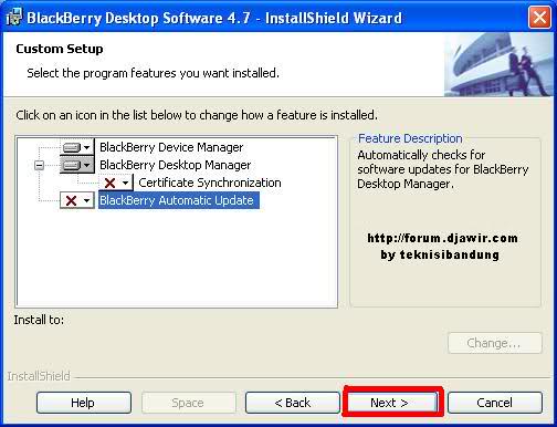 Install Software Desktop Manager