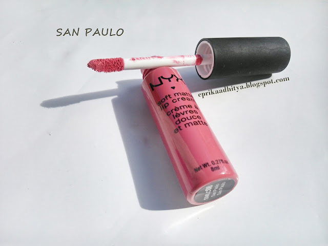 NYX Soft Matte Lip Cream san paulo review