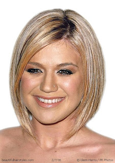 Kelly Clarkson Short Bob 