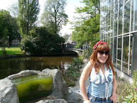 visite du jardin botanique d'Amsterdam