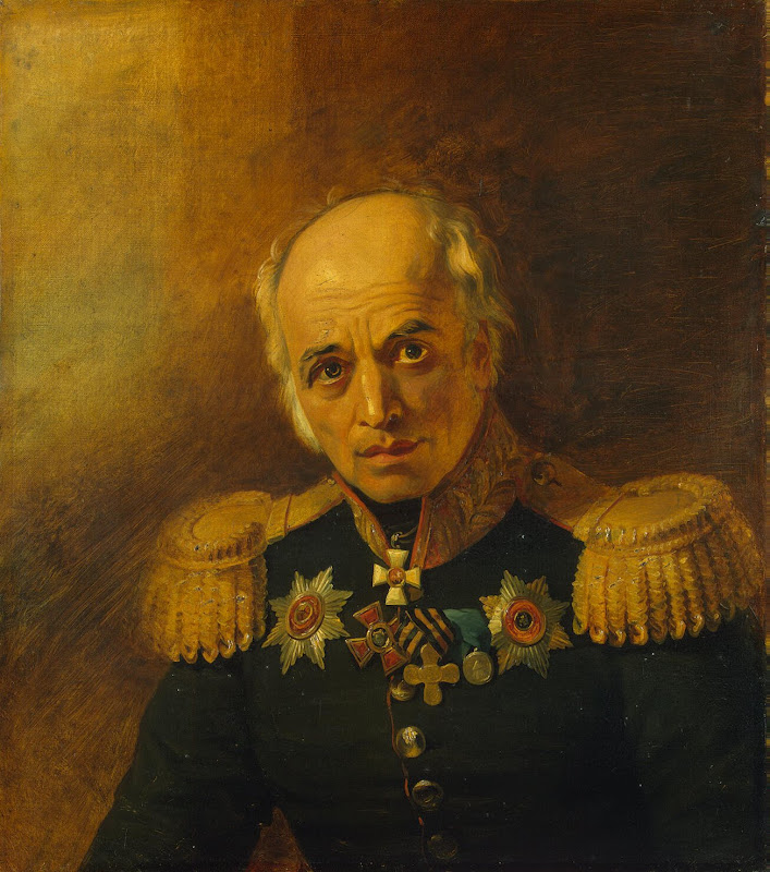 Portrait of Panteleimon Ye. Benardos by George Dawe - History, Portrait Paintings from Hermitage Museum