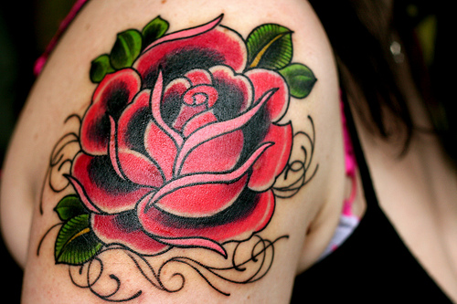 The Colors of Rose Tattoo The Colors of Rose Tattoo
