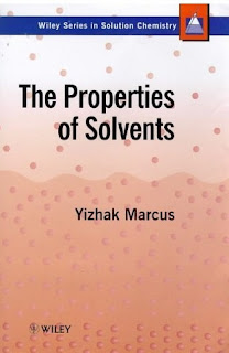 The Properties of Solvents by Yizhak Marcus PDF