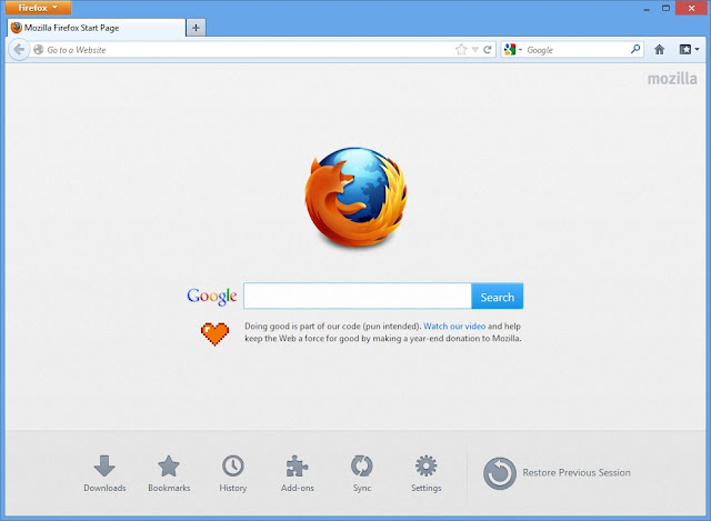 Free Download Mozilla Firefox 18.0 Beta 7 Update Terbaru 2013