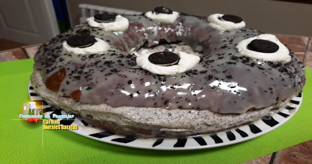 Roscón de Reyes de Galletas Oreo