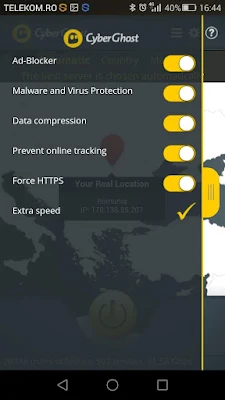 تطبيق CyberGhost VPN للأندرويد, تطبيق CyberGhost VPN مدفوع للأندرويد, تطبيق CyberGhost VPN مهكر للأندروي