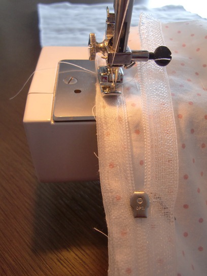 Coser cremallera