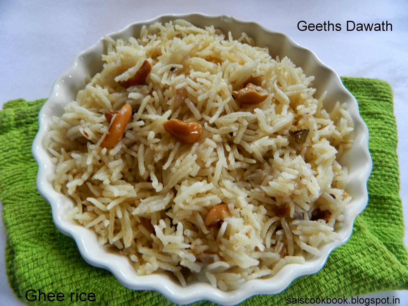 ghee recipe Ghee for kurma rice 2 rice