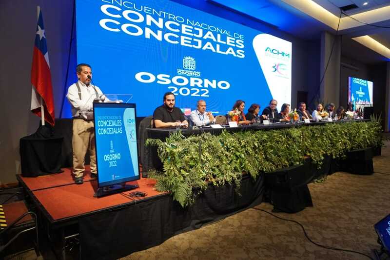 Asociación Chilena de Municipalidades realiza balance del reciente Encuentro Nacional de Concejales y Concejalas Osorno 2022