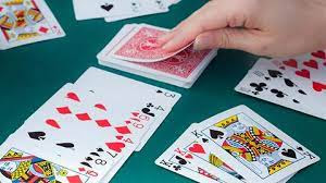 Showing Rummy game playing online