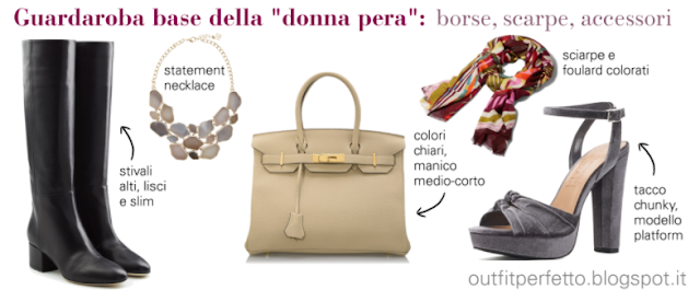 CONSULENZA DI MODA: guardaroba base della "donna pera"!