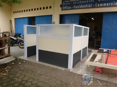 Kontraktor Meja Partisi Kantor + Furniture Semarang ( Cubicle Workstation )