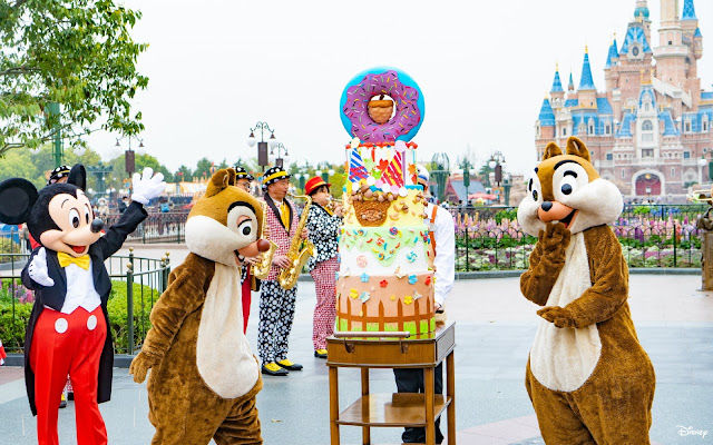 Chip-N-Dale-Birthday-Party-2021-at-Shanghai-Disneyland鋼牙, 大鼻, 奇奇, 蒂蒂, 上海迪士尼樂園