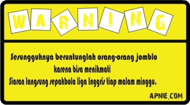 Kumpulan Stiker  Warning 