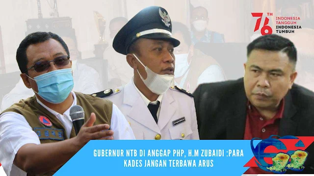 Gubernur NTB Dianggap PHP