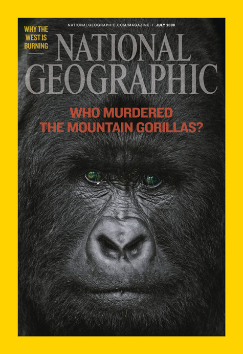 National Geographic Gorilla Face Cover