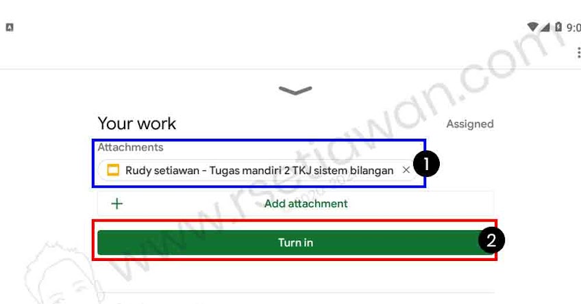 Cara mengedit google slide di HP Android