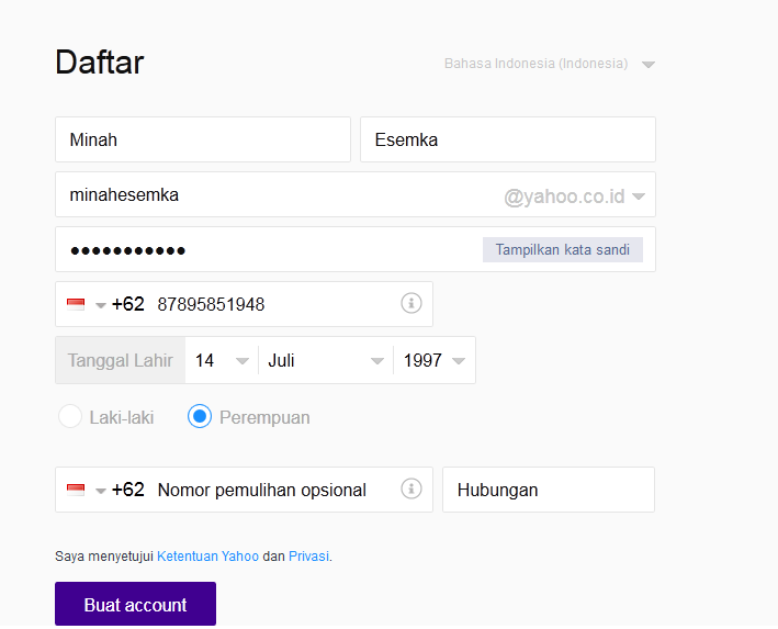 Cara Membuat Email Di Yahoo 2015