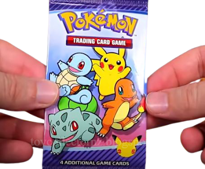 McDonalds happy Meal Pokemon 25 Year Anniversary Cards and Stickers 2021 Promotion Example of Cards Wrapper
