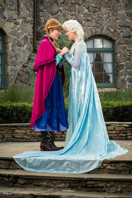 Anna  e Elsa no Epcot