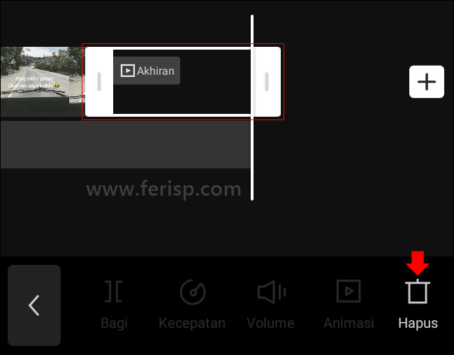 Cara Menghilangkan Watermark di Akhir Video CapCut