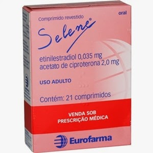 Anticoncepcional Selene acaba com acne e queda de cabelo