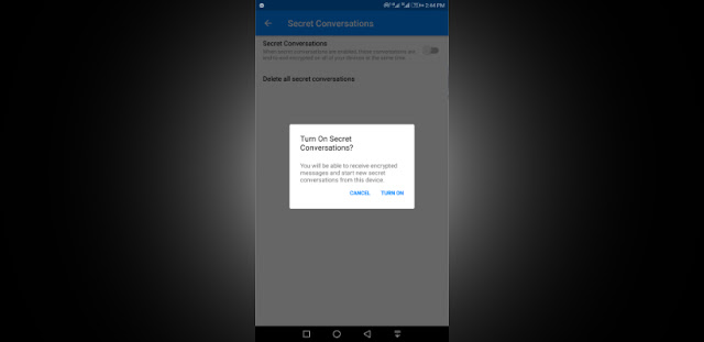 How to Enable Secret Conversation in Messenger