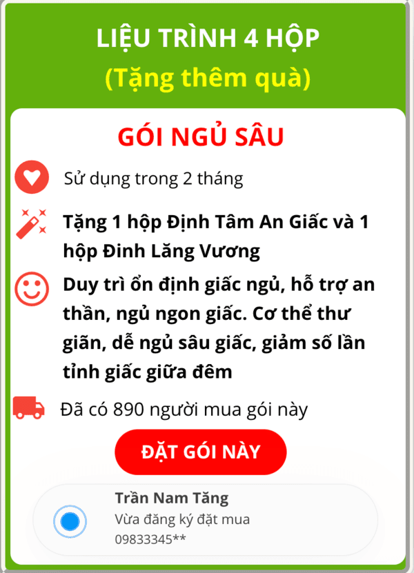 Định Tâm An Giấc 6 hộp