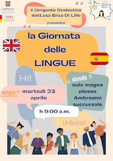 "Giornata delle Lingue" - 23/4/2024 - Scuola dell'infanzia -  Ambrosini