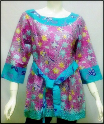 Kumpulan contoh model baju batik perempuan 