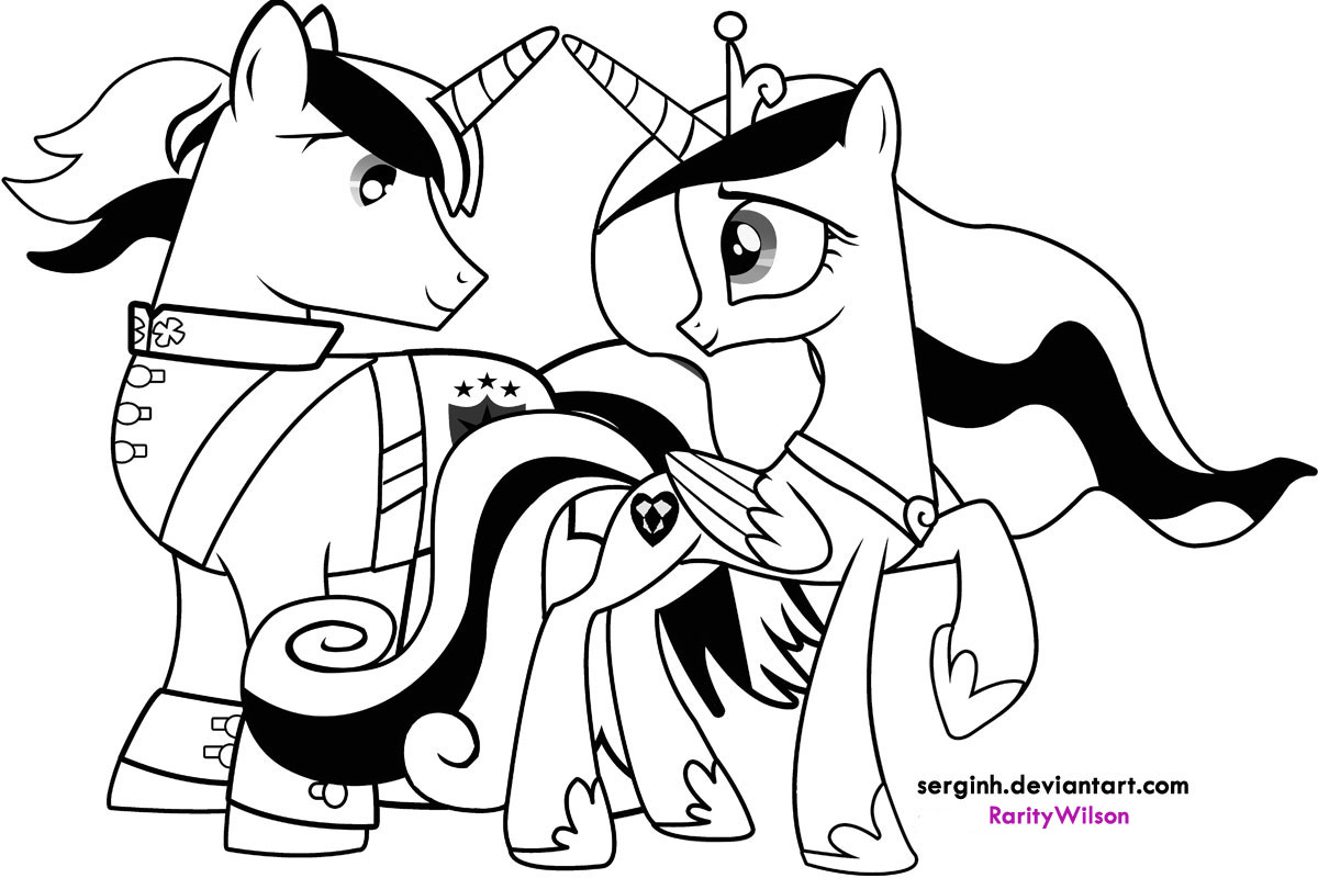 Little Pony Coloring Pages 7