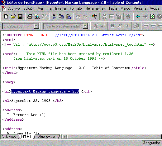 modificar directamente el html