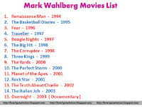 mark wehlberg movies, 1994, 1995, 2000, 2003, upcoming movies list, fear, boogie nights, planet of the apes, the italian job, photo