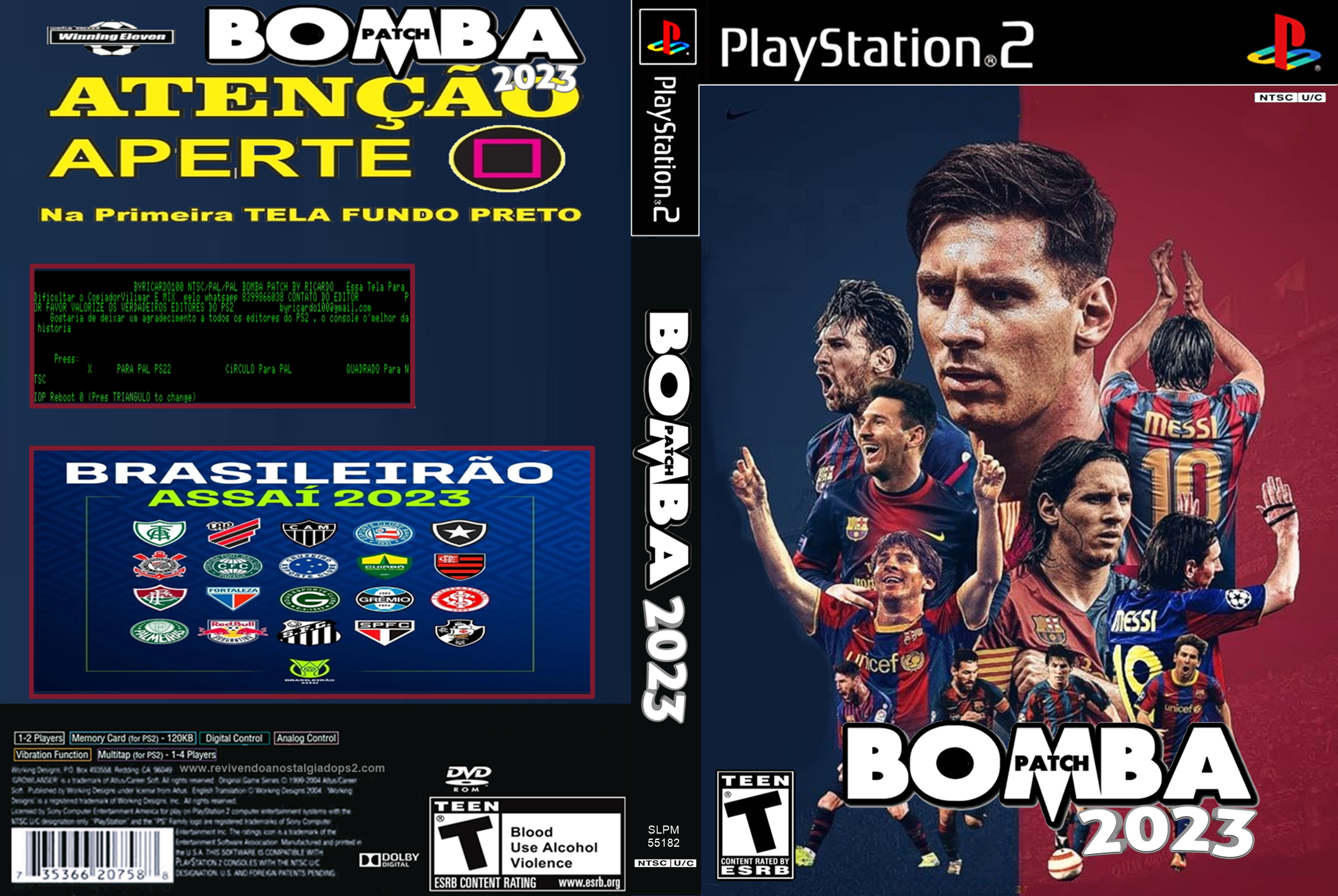 Bomba patch iso ps2 atualizado download grátis #meuquebragalho #jogosp