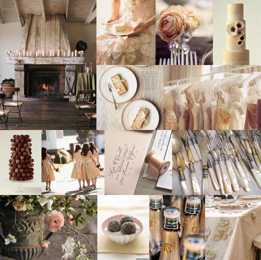 hint of rustic pink makes a winter wedding seem like a very bright idea
