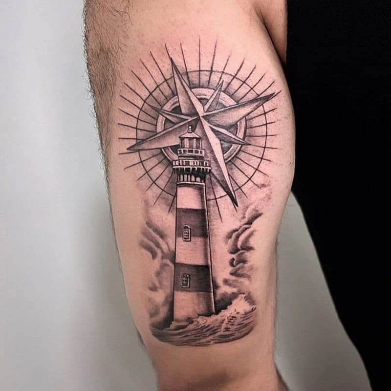 Tatuajes de faros mejores Ideas y su Significado