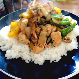 salt and pepper chicken and rice 