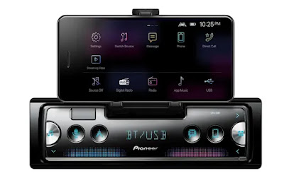 pioneer removable front car stereo