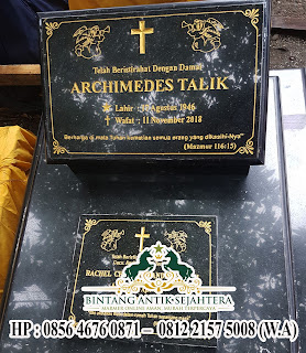 Desain Makam Granit