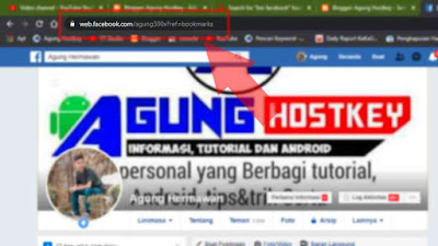 cara melihat url facebook sendiri, cara mengetahui link facebook sendiri