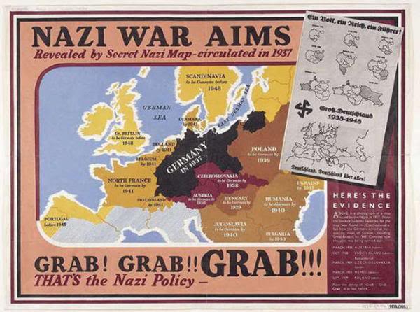 7 April 1940 worldwartwo.filminspector.com Nazi war aims British propaganda