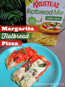 margherita flatbread pizza