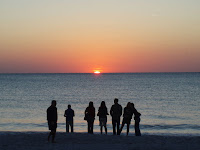 Sunset from Naples Beach and Tennis Club