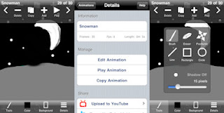 animation creator app for the iPhone and iPod touch