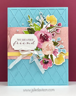 VIDEO: Stamping with Shelli & Sara! 4 Stampin' Up! Awash with Beauty Projects ~ www.juliedavison.com #stampinup