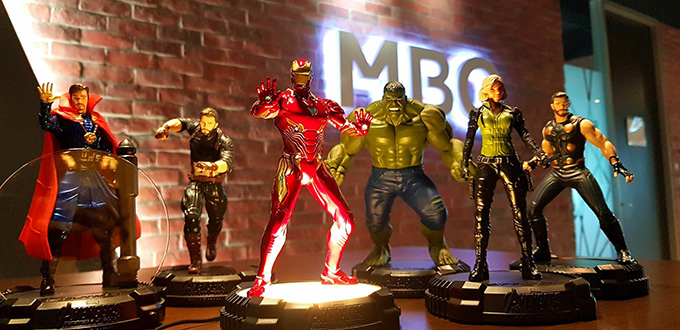 MBO x Petron Avengers Infinity War Desk Collectibles 